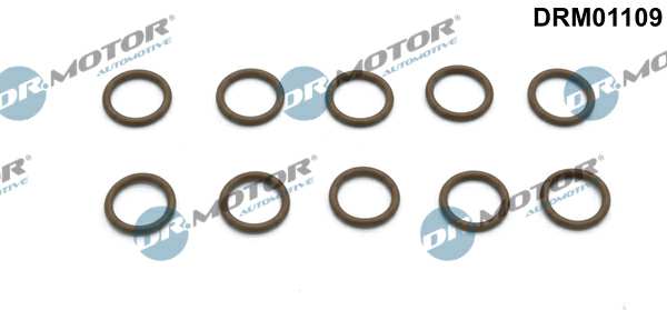 DR.MOTOR AUTOMOTIVE Climate pipe sealing ring 11140906 10 pcs/set
Thickness [mm]: 1,78, Inner diameter [mm]: 10,82