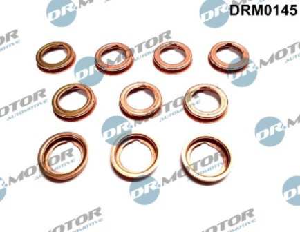 DR.MOTOR AUTOMOTIVE Dichtring, Ölablaßschraube 11141057 10 PCs/Set
Dicke/Stärke [mm]: 3, Material: Kupfer, Innendurchmesser [mm]: 11, Außendurchmesser [mm]: 17,5, Form: gewinkelt