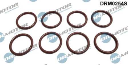 DR.MOTOR AUTOMOTIVE Dichtring 11141213 Set, Düsenhalter, 8 PCs/Set