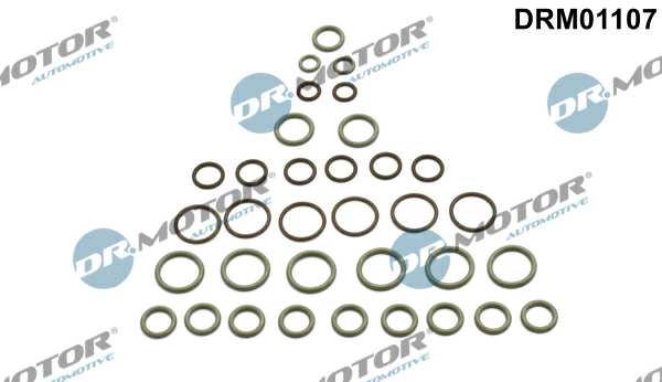 DR.MOTOR AUTOMOTIVE Dichtungssatz, Kompressor 11140904 34 -Stück -Set