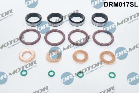 DR.MOTOR AUTOMOTIVE Dichtring 11141099 Set für 4 Injektoren, 16 -Stück -Set