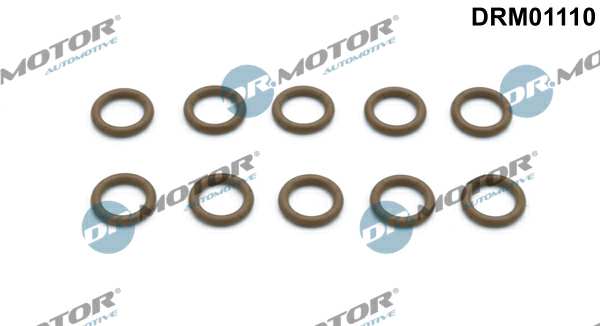 DR.MOTOR AUTOMOTIVE Climate pipe sealing ring 11140911 10 pcs/set
Thickness [mm]: 1,78, Inner diameter [mm]: 7,65, Outer diameter [mm]: 11