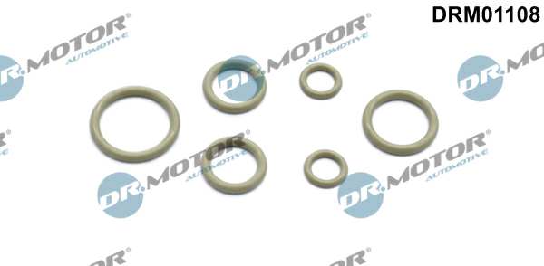 DR.MOTOR AUTOMOTIVE Dichtungssatz, Kompressor 11140905 6 -Stück -Set