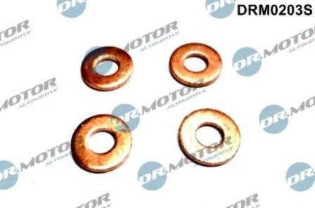 DR.MOTOR AUTOMOTIVE Düsenhalter-Dichtring 11141141 4 Stk/Set
Dicke/Stärke [mm]: 1,5, Innendurchmesser [mm]: 7,3, Außendurchmesser [mm]: 15, Material: Kupfer