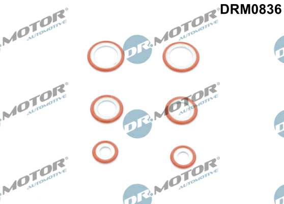 DR.MOTOR AUTOMOTIVE Climate pipe sealing ring 11141872 6 -piece set