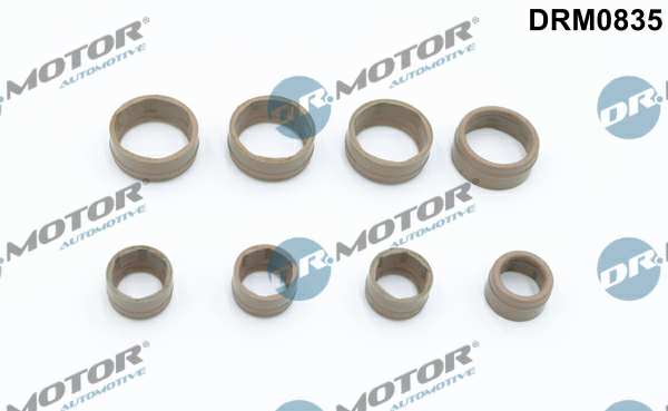 DR.MOTOR AUTOMOTIVE Dichtungsring für Klimaanlagenrohr 11141871 8 -Stück -Set