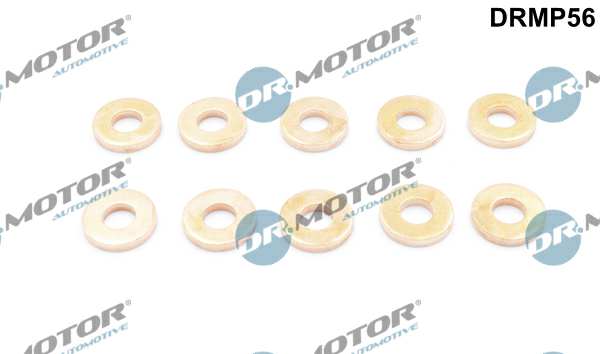 DR.MOTOR AUTOMOTIVE Sealing ring 11142457 For injection nozzle, 10 pcs/set
Thickness [mm]: 2,5, Material: Copper, Inner diameter [mm]: 7,3, Outer diameter [mm]: 13,1