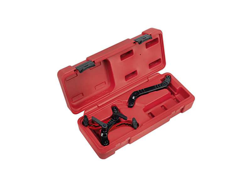 SEALEY Front end support guide set 332539 Not rentable, just for sale! Double camshaft, universal. Opening: 35-120mm
Cannot be taken back for quality assurance reasons!