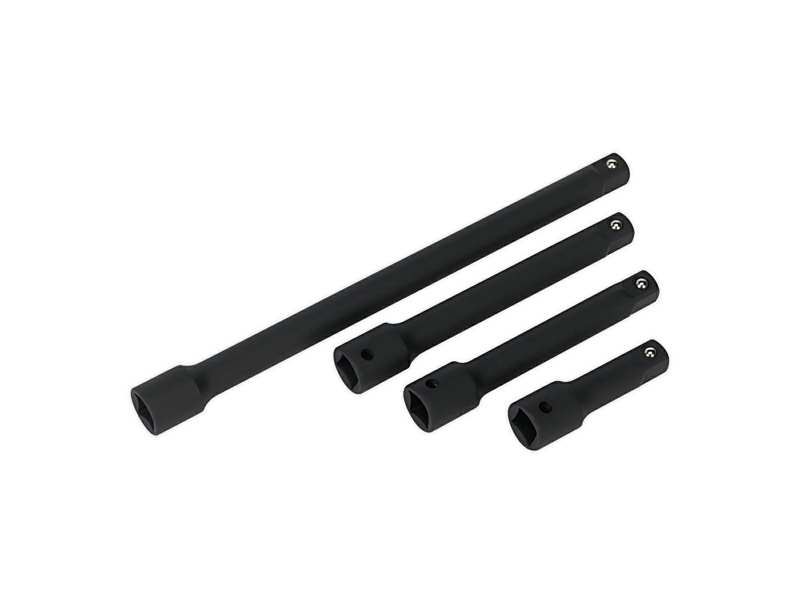 SEALEY Verlängerungsstange 332818 4 Sets, CR-VA, 1/2 ", Maschine, Länge: 75, 125, 150, 250 mm