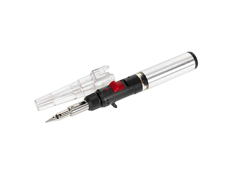 SEALEY Soldering iron 331069 Not rentable, just for sale! Professional, gas soldering burner, high quality, gas: butane, ignition: piezoelectric, anti-ignition cap, flame regulator, operating time: 80-100 minutes