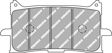 FERODO Brake pad for motorcycle