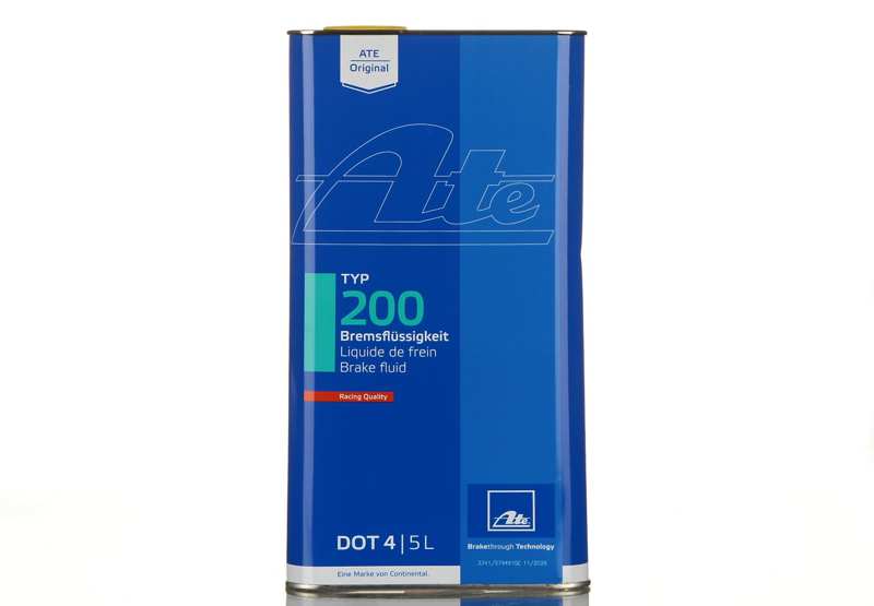 ATE Brake fluid 972316 5 l
DOT specification: DOT 4, Packing Type: Can, Content [litre]: 5, MAPP code available:
Cannot be taken back for quality assurance reasons! 1.