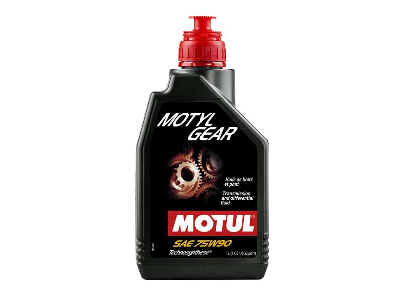 MOTUL Getriebeöl 122779 Inhalt [Liter]: 1, Viskositätsklasse nach SAE: 75W-90, Spezifikation nach API: GL-4, GL-5, Spezifikation: MIL-L 2105 D 
Inhalt [Liter]: 1, Gebindeart: Flasche, Viskositätsklasse nach SAE: 75W-90, Spezifikation nach API: GL-4, GL-5
Kann aus Gründen der Qualitätssicherung nicht zurückgenommen werden!