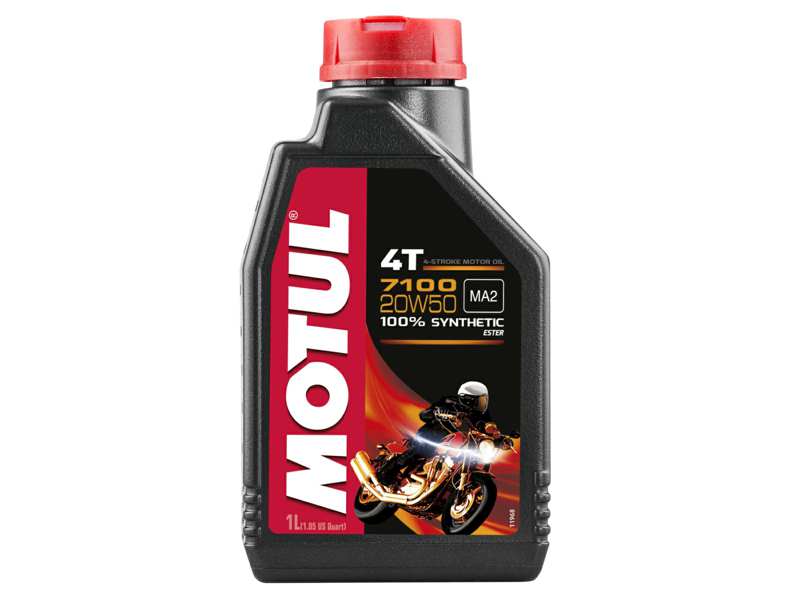 MOTUL Motorenöl (Motorrad) 122869 7100 4t 20W-50, 100% synthetische Viertaktmotorenölester-Technologie. Geben Sie für vier Takt-Sport, Tour, Off-Straße, Enduro-Motoren. Standard: Jaso MA2
Inhalt [Liter]: 1, Gebindeart: Flasche, Viskositätsklasse nach SAE: 20W-50, Spezifikation nach API: SP, Spezifikation nach JASO: MA2
Kann aus Gründen der Qualitätssicherung nicht zurückgenommen werden!