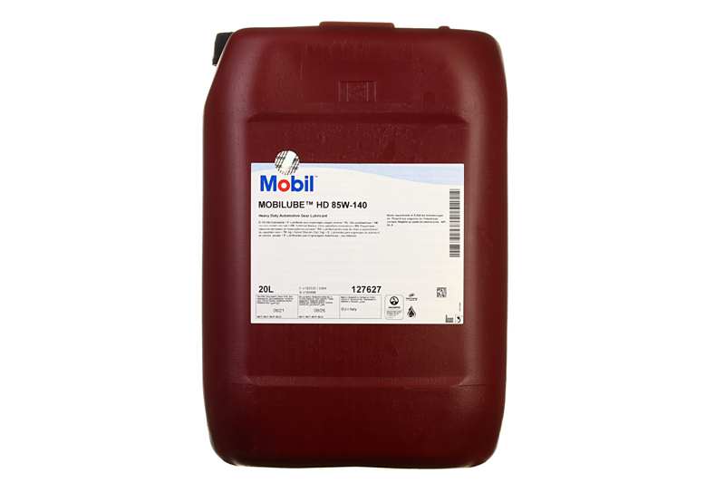 MOBIL Gear oil 124581 MOBILUBE HD
Capacity [litre]: 20, Packing Type: Canister, SAE viscosity class: 85W-140, API specification: GL-5, Oil manufacturer recommendation: API GL-5, Customs tariff number: 27101987
Cannot be taken back for quality assurance reasons! 1.