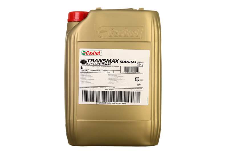 CASTROL Gear oil 122555 Transmax Manual Long Life 75W-85, 20 l, Synthetic, API GL-4, MB-235.4, Volvo 97307
Cannot be taken back for quality assurance reasons! 1.