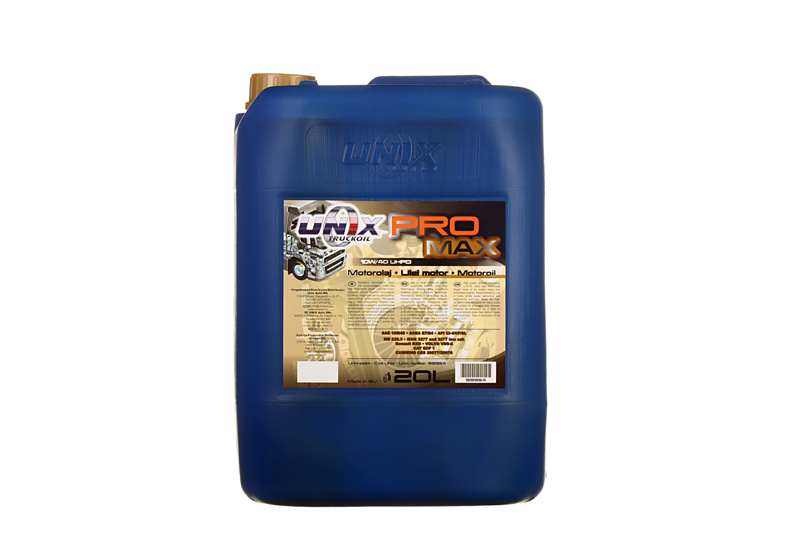 UNIX Motorenöl 99954 UNIX Promax UHPD Motoröl 10W-40, halb synthetisch (20 l), 10W
Kann aus Gründen der Qualitätssicherung nicht zurückgenommen werden! 1.