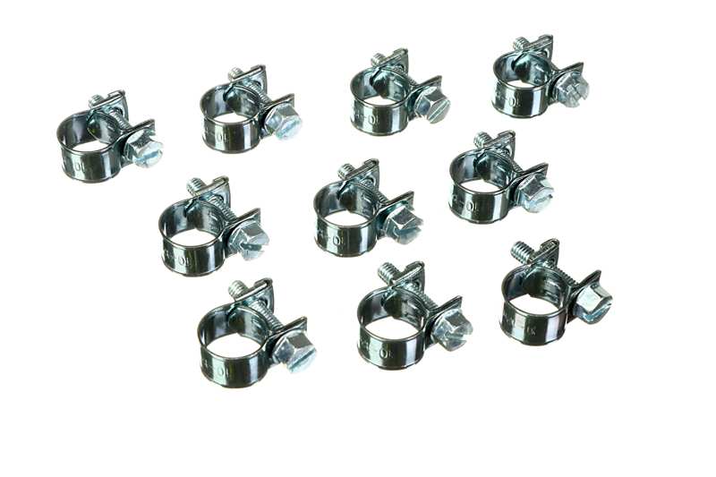 NORMA Klemmschelle 10905602 D 9-12 Mini-Material: W1, 10 PCs/Pack