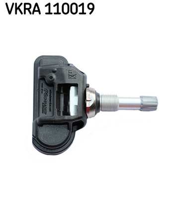 SKF Tire pressure sensor 11152841 Frequency Range [MHz]: 433, Valve colour: Silver, Tightening Torque [Nm]: 8, Mounting Type: Bolted, Supplementary Article/Info 2: with groove, with valves, Permissible maximum speed [km/h]: 250, Housing Colour: Black/White 1.