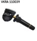 SKF Tire pressure sensor 11152857 Frequency Range [MHz]: 433, Valve colour: Black, Mounting Type: Plugged, Supplementary Article/Info 2: with screw, with valves, Permissible maximum speed [km/h]: 210, Housing Colour: Black 1.