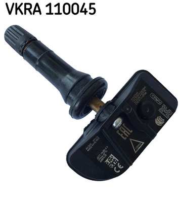 SKF Tire pressure sensor 11152862 Frequency Range [MHz]: 433, Valve colour: Black, Mounting Type: Plugged, Supplementary Article/Info 2: with screw, with valves, Permissible maximum speed [km/h]: 210 1.