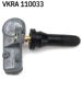 SKF Tire pressure sensor 11152851 Frequency Range [MHz]: 433, Valve colour: Black, Mounting Type: Plugged, Supplementary Article/Info 2: with screw, with valves, Permissible maximum speed [km/h]: 210 1.