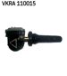 SKF Tire pressure sensor 11152838 Frequency Range [MHz]: 433, Valve colour: Black, Mounting Type: Plugged, Supplementary Article/Info 2: with screw, with valves, Permissible maximum speed [km/h]: 210 1.