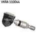 SKF Tire pressure sensor 11152861 Frequency Range [MHz]: 433, Valve colour: Silver, Tightening Torque [Nm]: 6, Mounting Type: Bolted, Supplementary Article/Info 2: with groove, with valves, Permissible maximum speed [km/h]: 250, Housing Colour: Black/White 1.