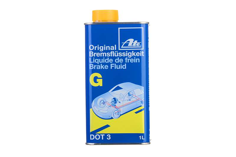 ATE Brake fluid 972300 1 l
DOT specification: DOT 3, Packing Type: Can, Content [litre]: 1, MAPP code available:
Cannot be taken back for quality assurance reasons! 1.