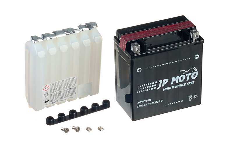 JP MOTO Battery 129783 12 V. 14 AH. left +. Packed next to the electrolyte! Attention! Pursuant to Regulation 2019/1148, the European Union can only purchase the product as a vehicle repair workshop under Regulation (EU) 2019/1148.