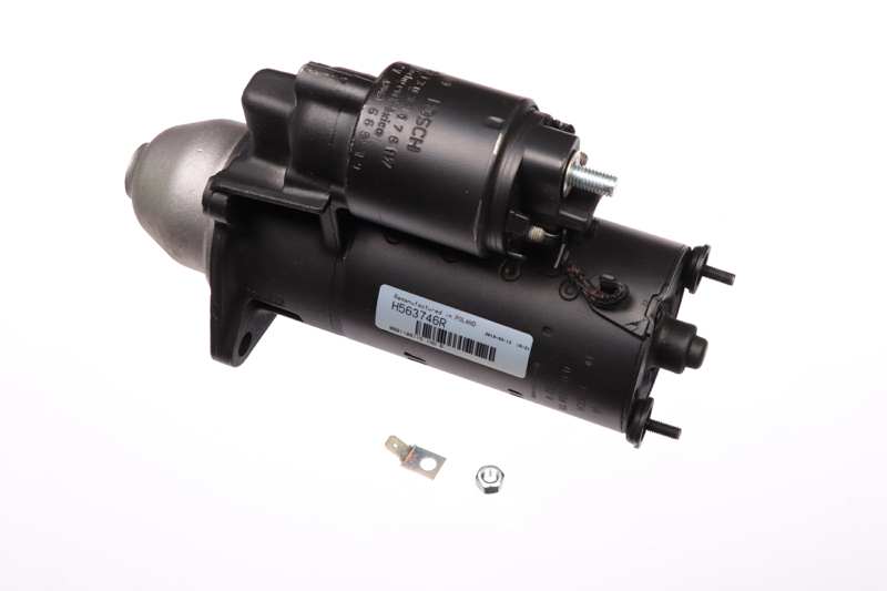 VALEO Starter 286245 renewed
Voltage [V]: 12, Rated Power [kW]: 1,4, Number of Teeth: 9, Number of Holes: 3, Rotation Direction: Clockwise rotation, Position / Degree: R  30, Clamp: 30H 1.