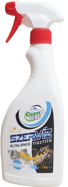 CLEANSBERG Reinigungsmittel 11168106 Service General Cleaner, 750 ml, Spray
Kann aus Gründen der Qualitätssicherung nicht zurückgenommen werden!