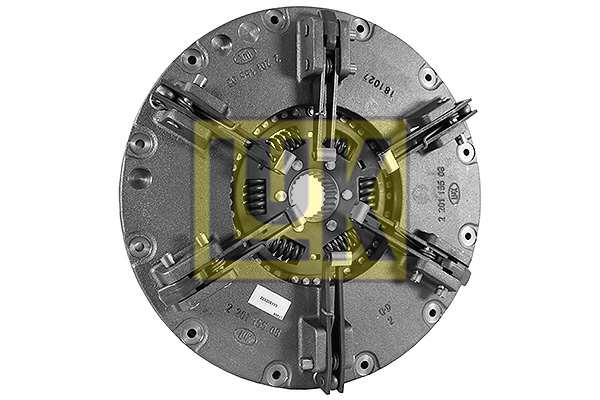 LUK Kupplungsmechanismus 11093120 Kupplung: für Fahrzeuge mit Zweischeibenkupplung, Durchmesser 1/Durchmesser 2 [mm]: 350/350, Technische Informationsnummer: TGU6 1.