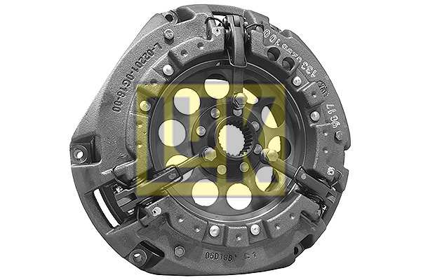 LUK Kupplungsmechanismus 11093050 Zähnezahl: 25, Durchmesser [mm]: 330, Technische Informationsnummer: NGVO, Anzahl der Federn: 12, Farbe Druckfeder: rot, Anzahl der Hebel: 3 1.