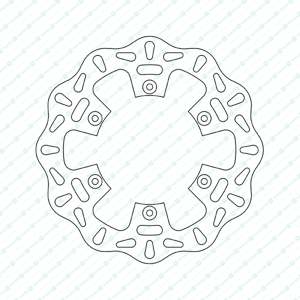 NEWFREN Motorcycle brake disc