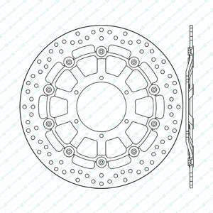 NEWFREN Bremsscheibe für Motorräder