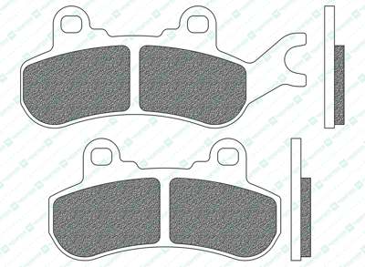 NEWFREN Brake pad for motorcycle (FD0557SV)