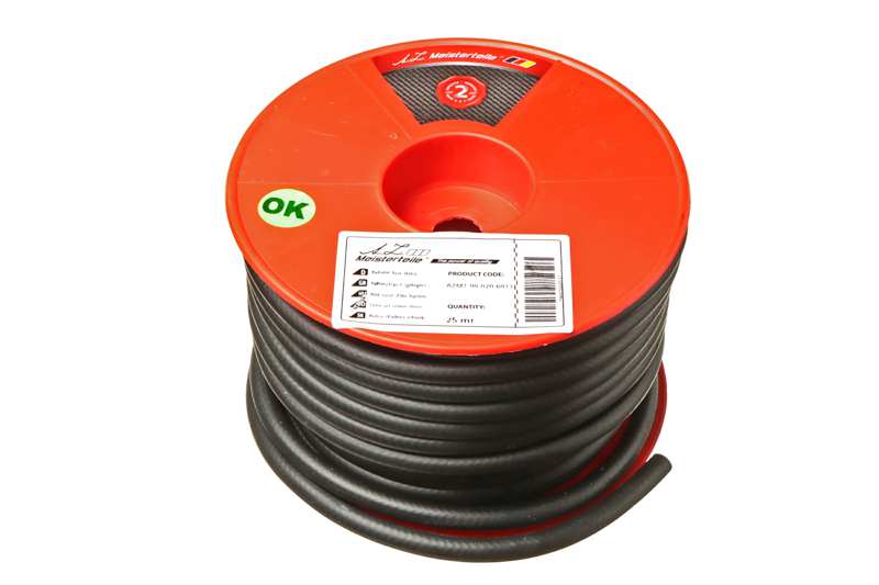 A.Z. MEISTERTEILE Fuel hose 11054084 Inner diameter: 5.0mm. Outer diameter: 11.0mm. fabric rubber. NBR / PET / CR. TYPE E. 25 m / roll