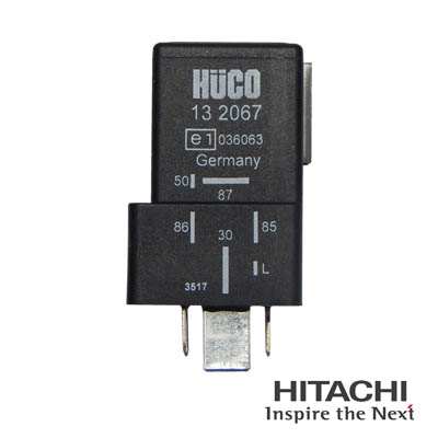 HITACHI Glow plug controller 320676 Power [HP]: 60, Operating voltage [V]: 12 General Information: Sold in Hitachi brand: printing and packaging Recommendation: Use grease for glow plugs 134100 = 10g. or 134101 = 100g., see accessory lists. 1.