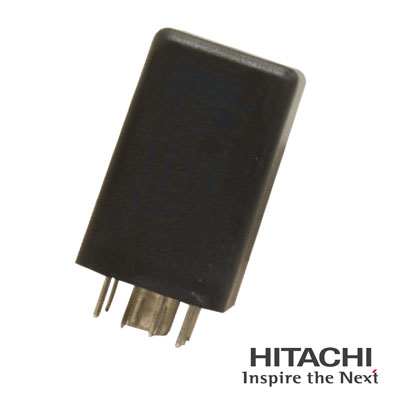 HITACHI Glow plug controller 725214 Voltage [V]: 12, Glow Plug Design: after-glow capable General Information: Sold in Hitachi brand: printing and packaging Recommendation: Use grease for glow plugs 134100 = 10g. or 134101 = 100g., see accessory lists. 1.