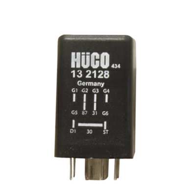 HITACHI Glow plug controller 10738888 Number of Cylinders: 4, after-glow capable, Voltage: 12
Number of Cylinders: 4, Glow Plug Design: after-glow capable, Voltage [V]: 12 General Information: Sold in Hueco brand: printing and packaging Recommendation: Use grease for glow plugs 134100 = 10g. or 134101 = 100g., see accessory lists. 1.