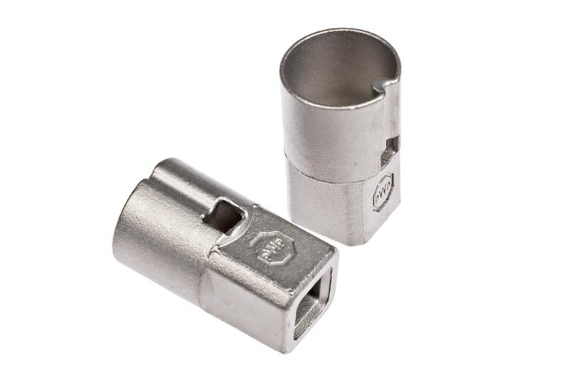 A.Z. MEISTERTEILE Adapter Planenspannrohr 11054372 Reparatursatz, PWP 27mm Adapter, Größe: 27 x 25 x 51,5 mm, 2 Stück / Packung 1.