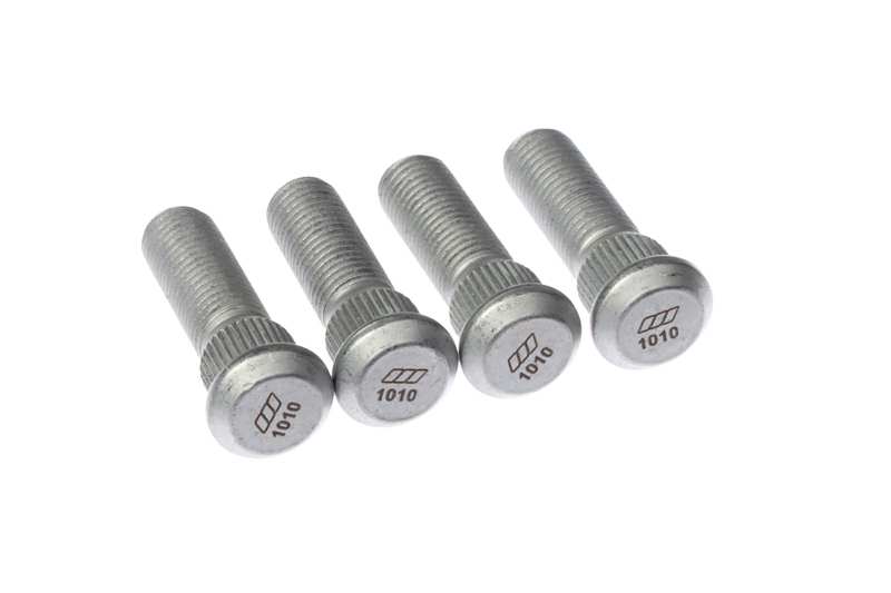 A.Z. MEISTERTEILE Wheel bolt 11108782 4 pcs/pack
Length [mm]: 47, External Thread Size: M12 x 1,5, Thread Length [mm]: 29,5, Quality/ Grade: 10.9, Material: Steel, Surface: Zinc-coated, Screw length below head [mm]: 42, Bolt / Nut Version: Knurled Bolt, Knurl Diameter [mm]: 14,3, Bolt Head O [mm]: 18