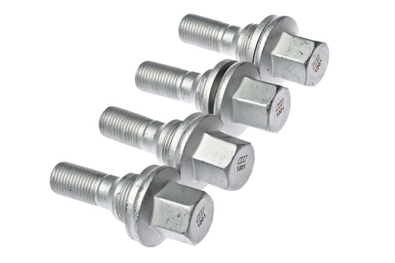 A.Z. MEISTERTEILE Wheel bolt 11108773 4 pcs/pack
Rims: for light alloy rims, Length [mm]: 58, Outer Diameter [mm]: 28,3, External Thread Size: M12 x 1,25, Thread Length [mm]: 17, Quality/ Grade: 10.9, Spanner Size: 17, Bolt Head-/Nut Design: Male Hex, Wheel Fastening: Conical Seat F, Material: Steel, Surface: Zink flake coated, Screw length below head [mm]: 37, Fitting Position: Front Axle Left, Rear Axle Left, Front Axle Right, Rear Axle Right, Observe service information: