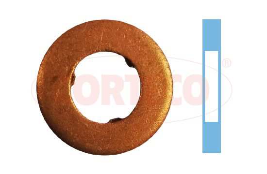 CORTECO Düsenhalter-Dichtring 11184400 Düsenhalter, 4 PCs/Blasen
Innendurchmesser [mm]: 7,3, Außendurchmesser [mm]: 16, Material: Kupfer, Dicke/Stärke [mm]: 2,5, Gebindeart: Blisterpack