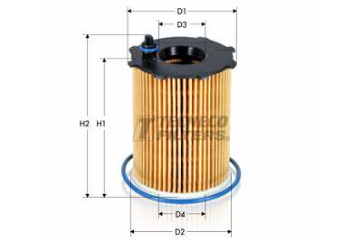 TECNECO FILTERS Ölfilter