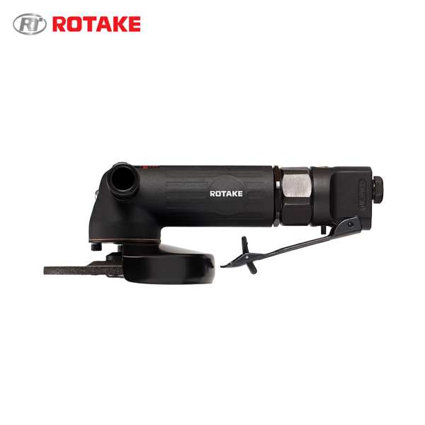 ROTAKE Pneumatischer Winkelschleifer 10750280 5 "(125 mm), Leerlaufgeschwindigkeit 1100 f/p, Luftverbrauch: 170 l/min, Druckschalter