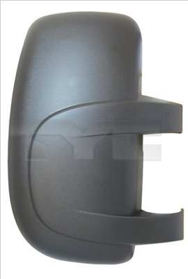 TYC Rearview mirror casing 11193996 Fitting Position: Left, Colour: Black