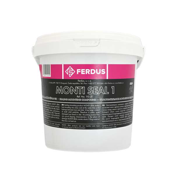 FERDUS Tyre mounting paste 11201303 Monti Seal 1 - 1 liter, sealing assembly, allows light equipment, and seals the joints between tires and rims. It has a high dry matter content, so it reliably seals the damaged tire flames or the damaged rims. The mixture also has excellent slippage properties. The Monti Seal sealing mass forms elastic, airtight filler at the site.
Cannot be taken back for quality assurance reasons! 1.