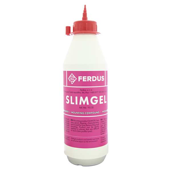 FERDUS Reifenmontage-Gel 11201298 Slimgel hat 0,5 l, 0,5 Liter, Slimel hat hervorragende Schlupfeigenschaften und wird als universelle Reifenbaugruppe und Montagemischung verwendet. Das Gel ist mit einem Applikator in einer 500 -ml -Flasche ausgestattet, mit der Sie Slimgel auf Oberflächen auftragen können, auf die während des Demontage nicht mit einem Pinsel zugänglich ist. Es wird hauptsächlich verwendet, um die Reifen von Low-Profilen (Laufflat) abzubauen.
Kann aus Gründen der Qualitätssicherung nicht zurückgenommen werden!